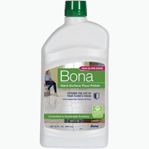BONA WT760051161 32 OZ HIGH GLOSS SHINE HARD-SURFACE FLOOR POLISH