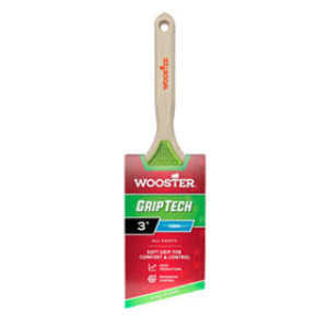 WOOSTER 5401 3" GRIPTECH POLYESTER ANGLE SASH BRUSH