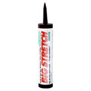 SASHCO BIG STRETCH 10008 10.5 OZ DARK BROWN 100% ACRYLIC LATEX CAULK WNDW/DOOR