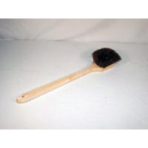 DQB 11652 20" PALMYRA UTILITY / POT SCRUB BRUSH 2" TRIM HARDWOOD BLOCK