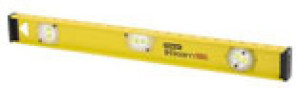 STANLEY 42-324 24" HEAVY DUTY ALUMINUM I-BEAM LEVEL 180 - ROTATING VIAL