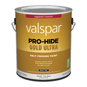 VALSPAR 62003.007 PROHIDE GOLD ULTRA EGGSHELL TINT BASE INT SELF PRIMING PAINT