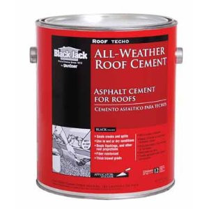 BLACK JACK 6230-9-34 WET OR DRY ALL-WEATHER ASPHALT ROOF CEMENT