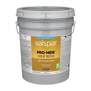 VALSPAR 61000.008 PRO-HIDE GOLD ULTRA FLAT SUPER ONE COAT WHITE INT PAINT
