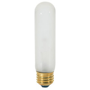 SATCO S3703 40W 40T10 FROSTED TUBULAR 120V BULB