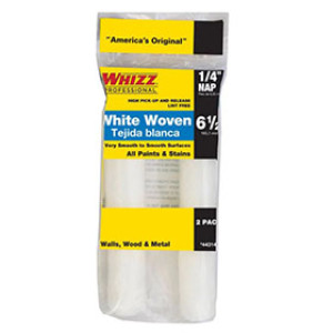 WHIZZ WHIZZFLEX 44314 6.5" X 1/4" WOVEN ROLLER REFILL (2-PACK)