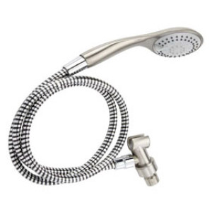 PLUMB PAK K744BN HANDHELD SHOWER KIT 5 FUNCTION BR NICKEL WITH 60" HOSE