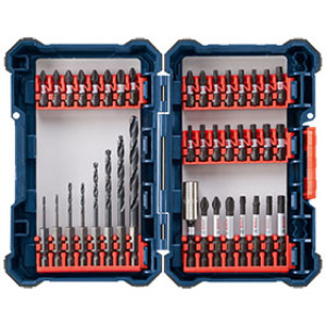 BOSCH DDMS40 40PC IMPACT TOUGH DRILL / DRIVE BITS CUSTOM CASE SYSTEM SET