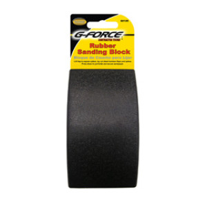 G-FORCE 02125 2-1/2" X 5" RUBBER SANDING BLOCK
