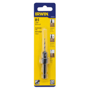 IRWIN 1882630 #4 TAPERED COUNTERSINK WOODBORING TOOL