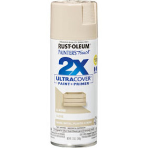 RUST-OLEUM 2X PAINTER'S TOUCH 334023 ULTRA COVER ENAMEL GLOSS ALMOND