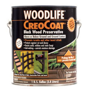 WOLMAN WOODLIFE 14436 CREOCOAT BLACK WOOD PRESERVATIVE WATER-BASE