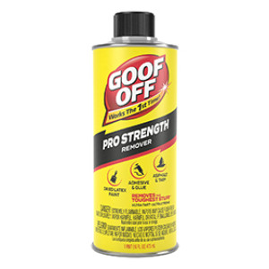 GOOF OFF FG654 16 OZ LATEX PAINT REMOVER THE MIRACLE REMOVER