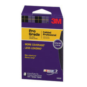 3M 24302TRIP-XFDA PRO GRADE 4.5" X 2-7/8" X 1" EX FINE LRG D/A SANDING SPONGE