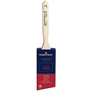 BENJAMIN MOORE U60725-017 2-1/2" TYNEX NYLON SOFT BLEND ANGLE SASH BRUSH USA