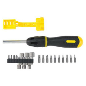 STANLEY 62-574 20PC MULTIBIT RATCHETING SCREWDRIVER SET WITH 3 POSITION SWITCH