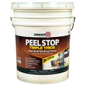 ZINSSER PEEL STOP 260927 TRIPLE THICK HIGH BUILD BINDING PRIMER INT/EXT 3X