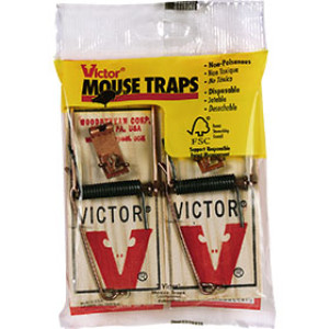 VICTOR MOUSE TRAPS M150 (2PK)
