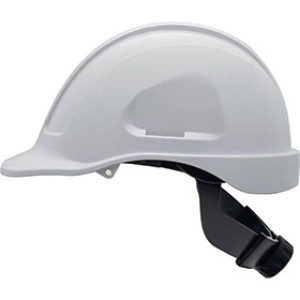 HONEYWELL NSB10001 NORTH SHORT BRIM 4PT RATCHETING HARD HAT WHITE