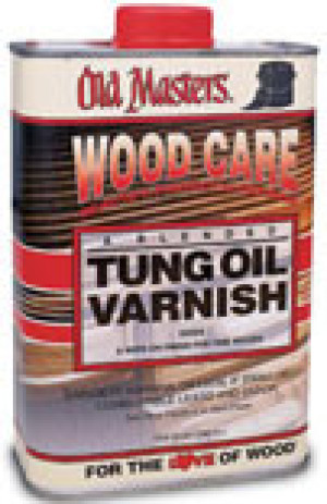 OLD MASTERS 50508 WOOD CARE TUNG OIL VARNISH