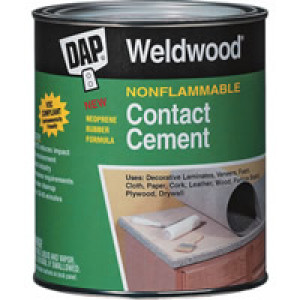 DAP 25336 WELDWOOD NONFLAMMABLE CONTACT CEMENT NATURAL