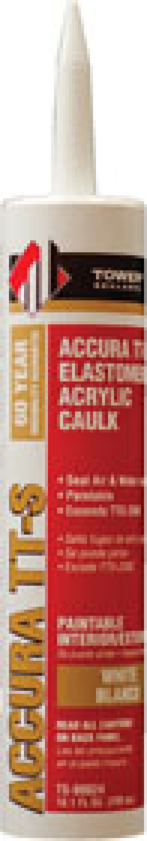 TOWER TS-00024 WHITE ACCURA TT-S 100% ELASTOMERIC ACRYLIC SEALANT