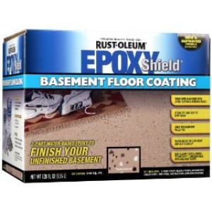 RUST-OLEUM EPOXY SHIELD 203008 BASEMENT FLOOR KIT TAN