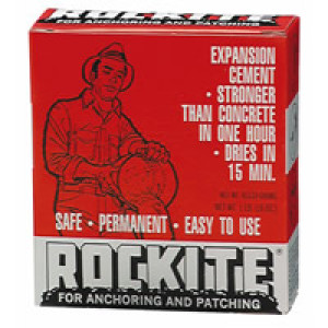 HARTLINE ROCKITE 10006 5 LB ANCHORING AND PATCHING CEMENT