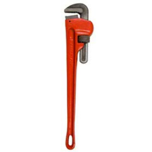 G-FORCE 24056 24" STEEL PIPE WRENCH I-BEAM HANDLE