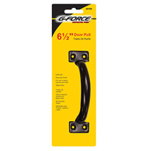 G-FORCE 43154 6-1/2" STEEL BLACK DOOR PULL CARDED