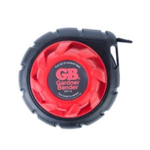 GARDNER-BENDER EFT-15 15' FLAT MINI CABLE SNAKE STEEL FISH TAPE CLAM PACK