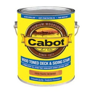 CABOT 19205.007 PACIFIC REDWOOD WOOD TONED DECK & SIDING STAIN VOC OILMODIFIED