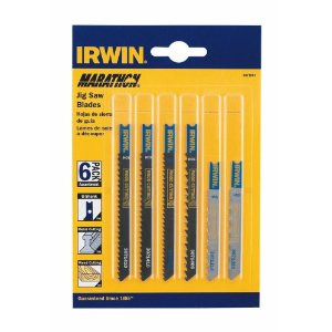IRWIN 3071001 JIGSAW BLADE ASSORTMENT 6 PIECES U-SHANK