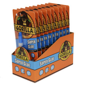 GORILLA GLUE 7900102 3G GORILLA SUPER GLUE QUICK DRYING CARDED