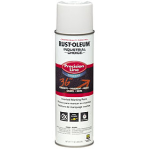 RUST-OLEUM 203039 INDUSTRIAL CHOICE 17 OZ INVERTED MARKING PAINT WHITE