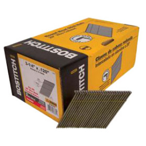 BOSTITCH S12D-FH STICK FRAMING NAIL 3-1/4" X .120" SMOOTH BRITE 2M/BOX