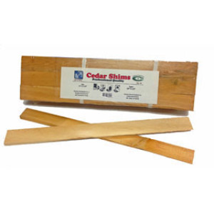 CINDOCO WOOD 36015 15" X 1-3/8" CEDAR WOOD SHIMS 36 PIECE BUNDLE