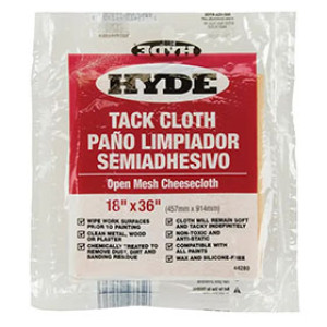 HYDE 44280 18" X 36" OPEN MESH BLEACHED TACK CLOTH