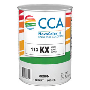 VALSPAR 8800N.005 NOVOCOLOR II KX WHITE PAINT COLORANT