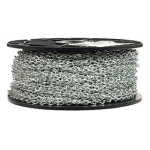 CAMPBELL T0724027N #16 SINGLE JACK CHAIN ZINC PLATED 250' RL LOW CARBON STEEL