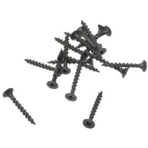 PRIME SOURCE 114CDWS5 1-1/4" BLACK COARSE THREAD DRYWALL SCREWS 5 LB 10304