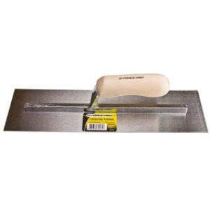 G-FORCE 70135 14" X 4" FINISHING TROWEL WOOD HANDLE