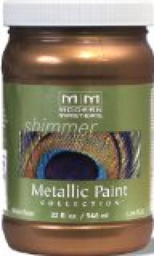 MODERN MASTERS ME190-32 STATUARY BRONZE SATIN METALLIC PAINT SEMI-OPAQUE