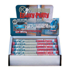 PC-PLUMBING 04559 4 OZ INDUSTRIAL STRENGTH PUTTY EPOXY WET OR DRY