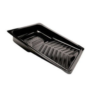 LEAKTITE T02Q38WH050 9" #38 BLACK SOLVENT RESISTANT PLASTIC PAINT TRAY LINER