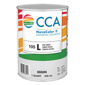VALSPAR 8888N.005 NOVOCOLOR II L RAW UMBER PAINT COLORANT