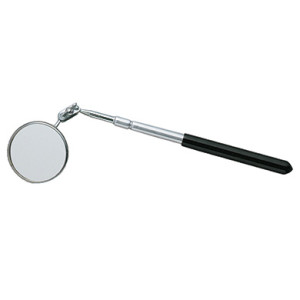 GENERAL TOOLS 557 42468 2-1/4" DIAMETER GLASS INSPECTION MIRROR EXTENDS TO 15"