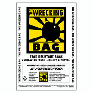 G-FORCE 92500 CONTRACTOR WRECKING BAG 33.5" X 40"