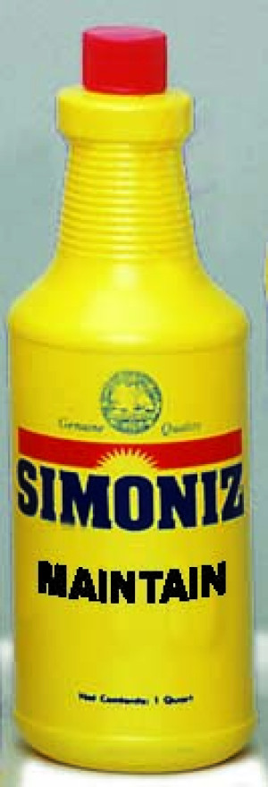 SIMONIZ USA CS0725012 MAINTAIN FLOOR FINISH SPRAY BUFF