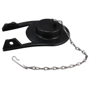 PLUMB PAK PP23592 FLAPPER FOR KOHLER 1.6 GAL TOILET W/STYRENE FLOAT CHAIN HOOK
